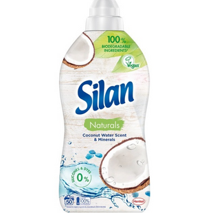 Кондиціонер для білизни Silan Naturals Coconut Water Scent & Minerals 1100 мл 052097    фото