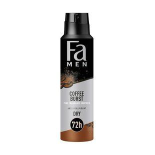 Дезодорант для чоловіків аерозоль Fa Coffee Burst кавовий вибух, 150мл 044446    фото
