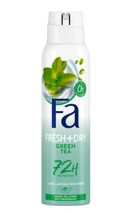 Дезодорант для жінок аерозоль Fa Fresh+Dry з ароматом зеленого чаю, 150мл 013272    фото