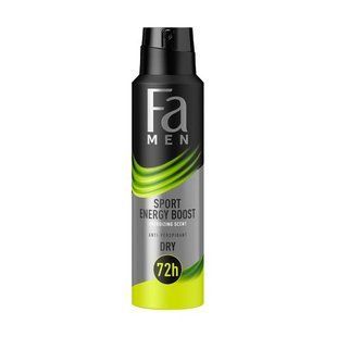 Дезодорант для чоловіків аерозоль Fa Sport Energy Boost з ароматом імбиру та лимону, 150мл 043070    фото