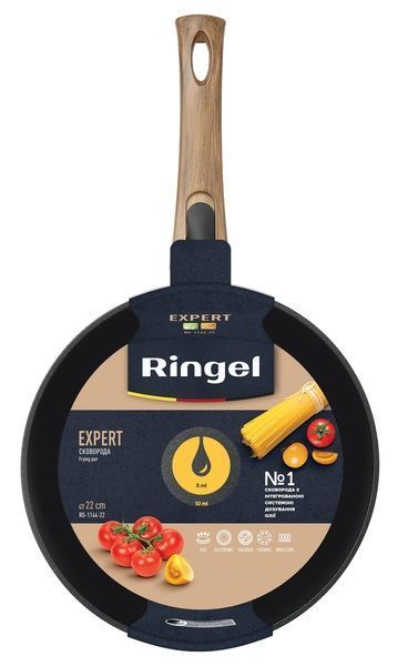 Сковорідка RINGEL Expert 24 см (RG-1144-24) без кришки 046118    фото