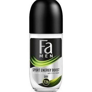Дезодорант для чоловіків кульковий Fa Sport Energy Boost з ароматом імбиру та лимону, 50мл 044448    фото