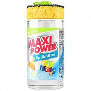 Засіб для миття дитячого посуду Maxi Power 1л 044874    фото
