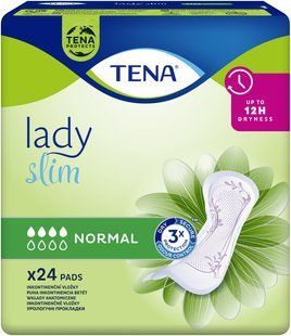 Урологічні прокладки Tena Lady Slim Normal 24 шт 044303    фото