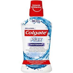 Ополіскувач для ротової порожнини Colgate Plax Whitening Відбілювання 500 мл 049439    фото