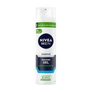 Заспокійливий гель для гоління NIVEA MEN для чутливої шкіри, 200 мл 026391    фото