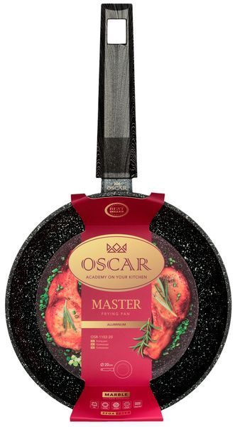 Сковорідка Oscar Master 20 см (OSR-1102-20) без кришки 044417    фото