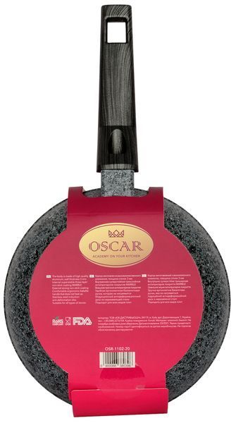 Сковорідка Oscar Master 20 см (OSR-1102-20) без кришки 044417    фото