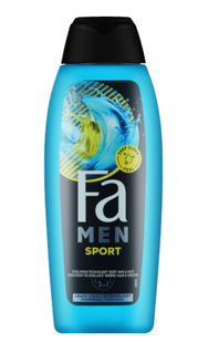 Гель для душу Fa Men Sport з ароматом цитрусу 250 мл 054539 фото