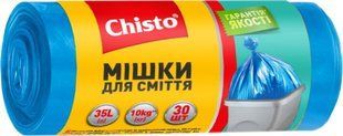 Мішки для сміття "Chisto", 35л х 30шт 046232    фото