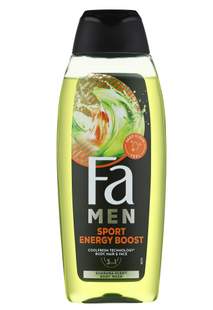 Гель для душу Fa Men Sport Energy Boost з ароматом гуарани і женшеню 250 мл 044943    фото