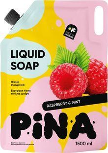 Рідке мило Raspberry and mint Pina 1500мл 053705    фото