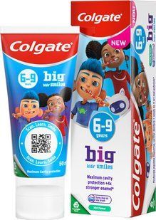 Зубна паста Colgate для дітей 6-9 років зі смаком ніжної м'яти 50 мл 046224    фото