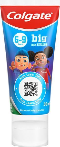 Зубна паста Colgate для дітей 6-9 років зі смаком ніжної м'яти 50 мл 046224    фото