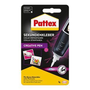 PATTEX Супер клей Creative Pen, Transparent, 3 г 052627    фото