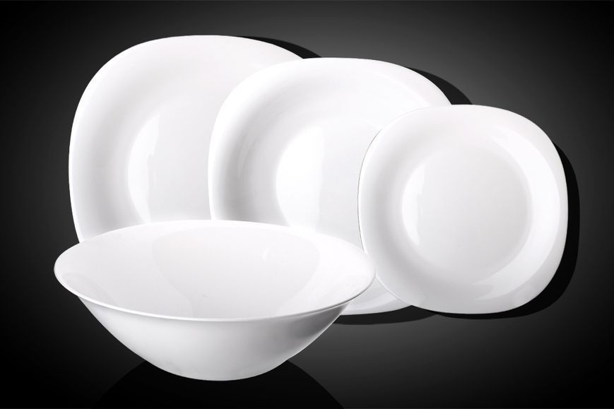 Тарілка Luminarc Carine WHITE 26 см обідня (H5604)  030039    фото