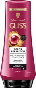Бальзам для фарбованого, мелірованого волосся GLISS Color Perfector 200 мл  047635 фото