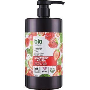 Гель для душу Bio Naturell Strawberry & Melissa 946 мл 050126 фото