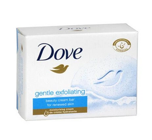 Крем-мило Dove Beauty Cream Bar Ніжне злущування, 90 г 055425    фото