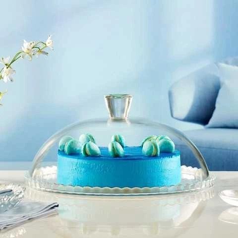 Блюдо-тортівниця з кришкою 32 см Pasabahce Patisserie 95198 055070    фото