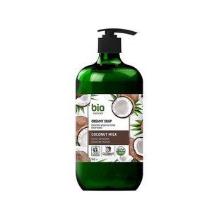 Рідке крем-мило Bio Naturell Кокосове молоко з дозатором, 946 мл 038076    фото