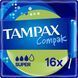 Тампони Tampax Super Compak з аплікатором 16 шт 014650 фото 1
