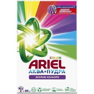 Пральний порошок Ariel автомат   300г Аква-пудра Колор 046423    фото