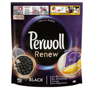Perwoll Renew капсули для темних та чорних речей 46 шт 048745    фото