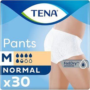 Труси-підгузки для дорослих Tena Pants Normal Medium 30 шт 043245 фото
