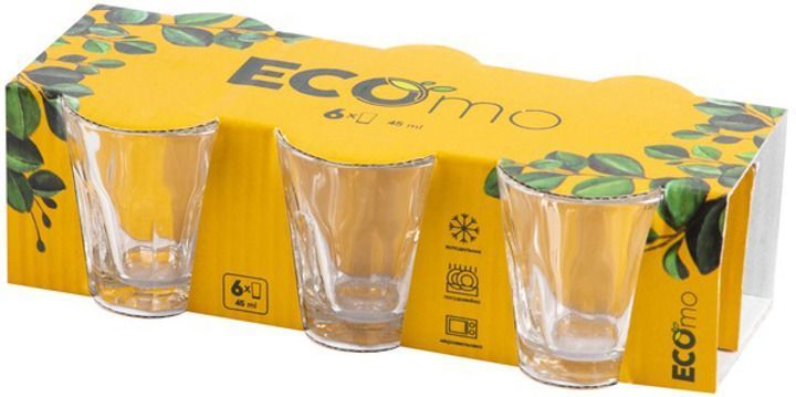 Набір чарок Ecomo Coloss 6х45 мл (SHT-0045-CLM-S/6) 050487    фото