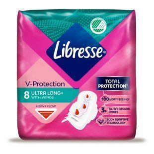 Прокладки гігієнічні Libresse Ultra Super Soft 8 шт 012890 фото