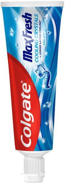 Зубна паста Colgate Max Fresh Cooling Crystals Освіжаюча 75 мл + Щітка Recy Clean 050801    фото