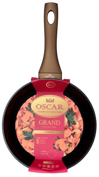 Сковорідка OSCAR Grand 26 см (OSR-1103-26) без кришки 046083    фото