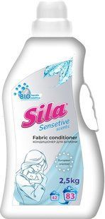 Кондиціонер-ополіскувач для білизни Sila Sensitive,  2.5 л 051044    фото