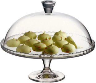 Блюдо на ніжці з кришкою Patisserie 322 мм Pasabahce 95200 055071    фото