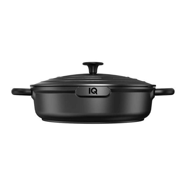 Сотейник IQ Be Simple алюмінієвий 28 см (4.0 л) з кришкою (IQ-2149-28) 054716    фото