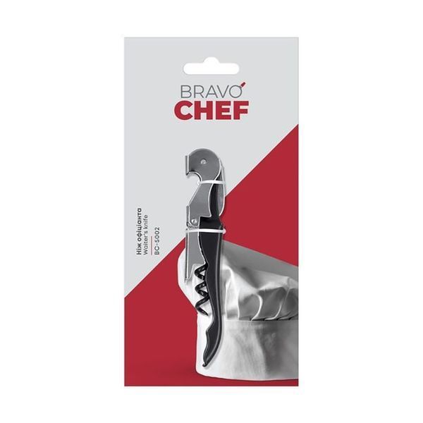 Штопор (ніж офіціанта) малий BRAVO CHEF (BC-5002) 051328    фото
