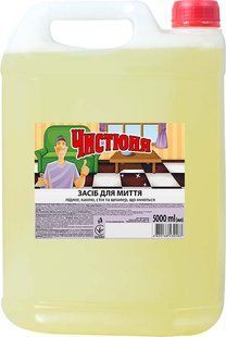 Засіб для миття підлог, кахлю, стін та шпалер Чистюня, 5л 022110 фото