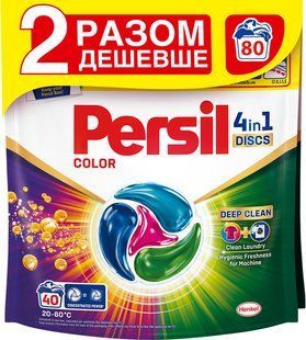 Диски для прання Persil 4in1 Discs Color Deep Clean 40 шт 053064    фото