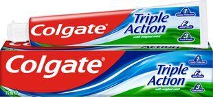 Зубна паста Colgate TRIPLE ACTION Потрійна дія Комплексна 75 мл 048308    фото