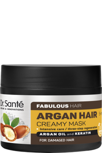 Крем-маска Argan Hair для ламкого і сухого волосся 300 мл 025526 фото