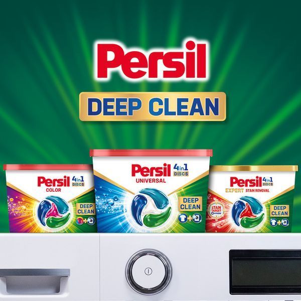 Диски для прання Persil 4in1 Discs Universal Deep Clean 54 шт 053434    фото