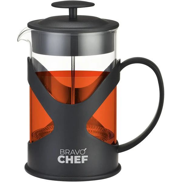 Френч-прес BRAVO CHEF L"Appetit 800 мл чорний (BC-7302-800) 050610    фото