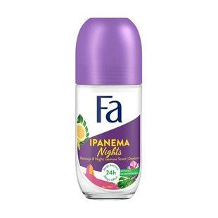 Дезодорант для жінок кульковий Fa ipanema nights з ароматом маракуї та жасмину, 50мл 037496    фото