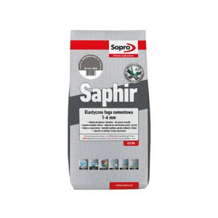 Затирка для швів Sopro Saphir бетонно-сіра 14 4 кг 050290 фото