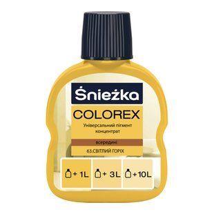 Пігментна паста Colorex 63 світлий горіх 100 мл 004243    фото
