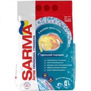 Пральний порошок Sarma Актив Гірська свіжість,  2.1 кг 048709    фото