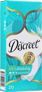 Прокладки щоденні Discreet 20 шт Deo Waterlily  014566 фото