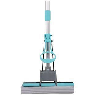 Швабра IDEA HOME телескопічна з віджимом 120 см (DS-1312B Blue) 051896    фото