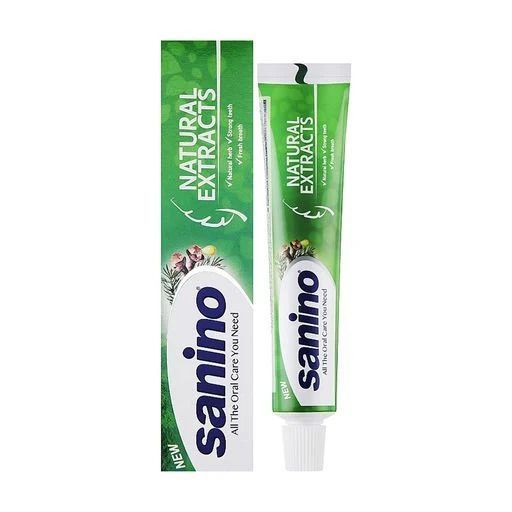 Зубна паста Sanino Natural Extracts з натуральними екстрактами 50мл 006276    фото